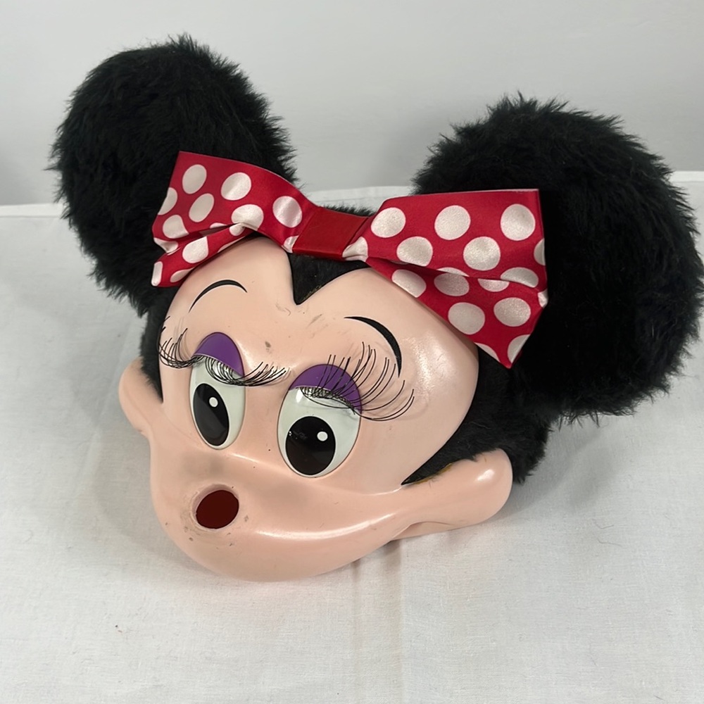 VTG Minnie Mouse Molded Hat 90s